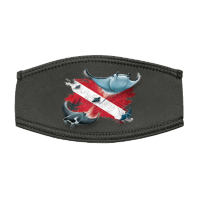 Edge EZ Mask Strap - Manta Ray