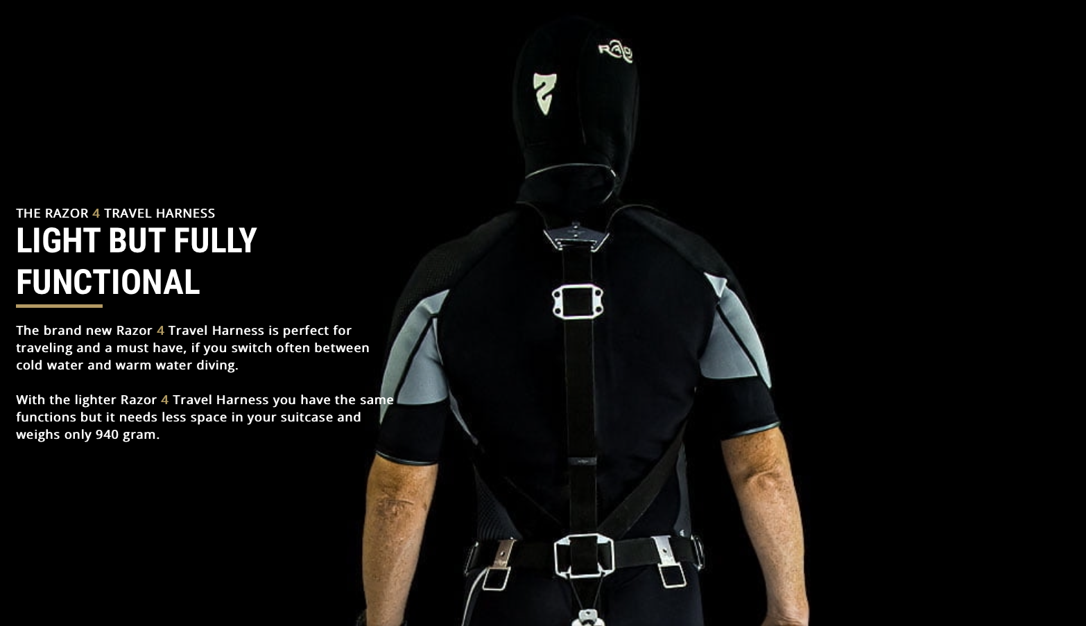 Razor 4 Travel Harness
