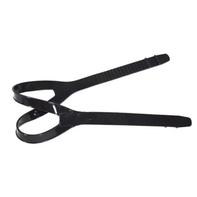 Edge Silicone Mask Strap - Narrow - Black