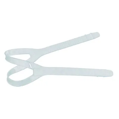 Edge Silicone Mask Strap - Narrow - Clear