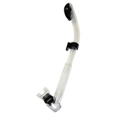 Edge Costa Dry Snorkel - Clear - Black