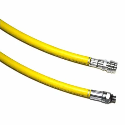 Edge Rubber Low Pressure Inflator Hose - Yellow