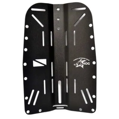 HOG Aluminium Backplate - Black